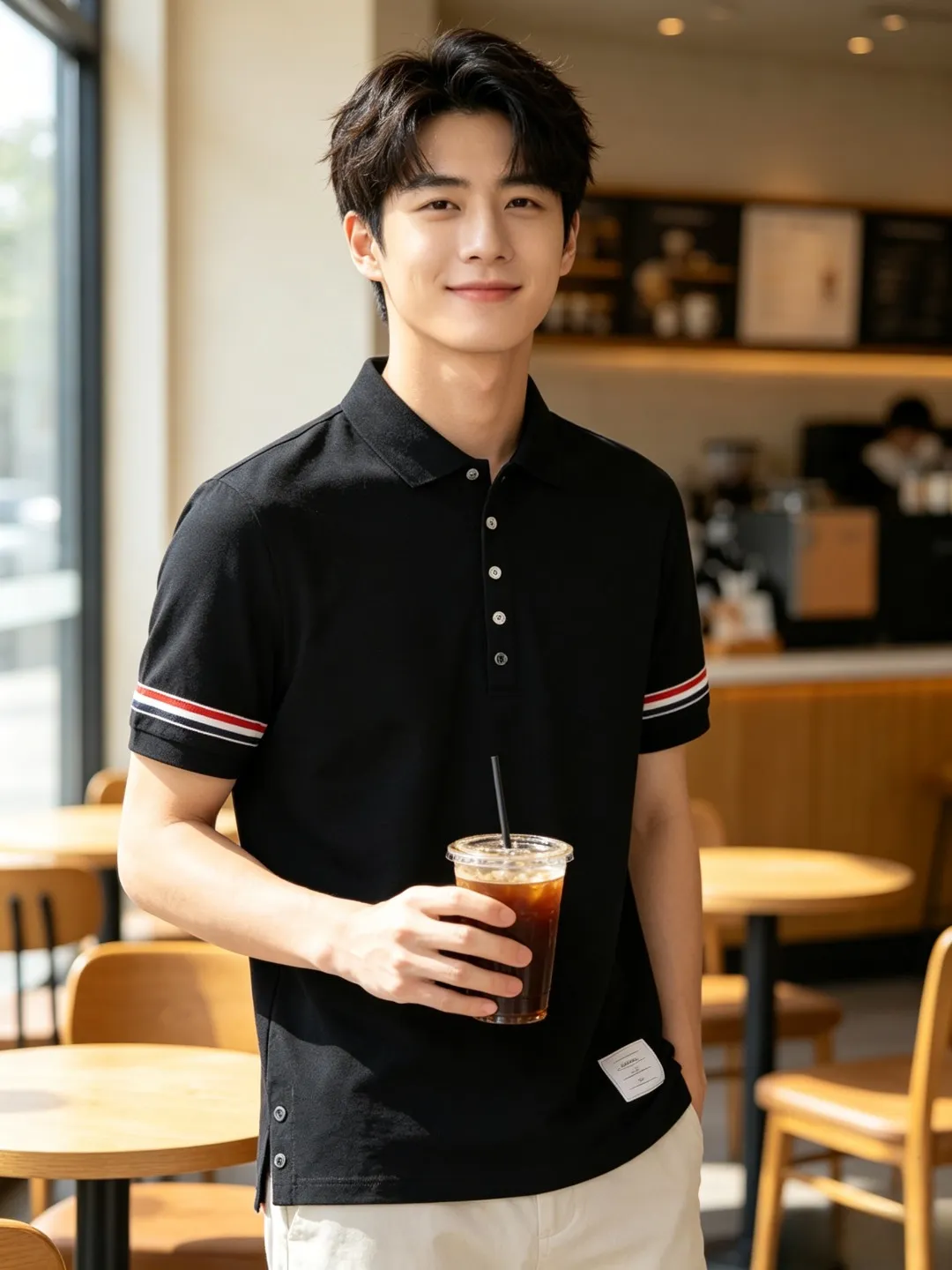 THOM BROWNE TB Polo